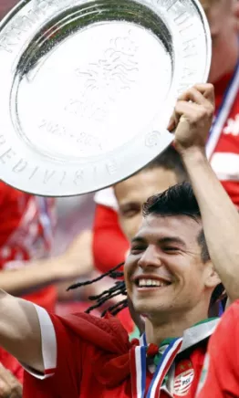PSV Eindhoven e Hirving Lozano son campeones de la Eredivisie