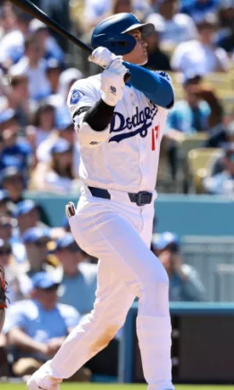 Shohei Ohtani conectó dos home runs en el triunfo de Dodgers