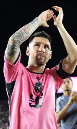 Lionel Messi se despide de César Luis Menotti