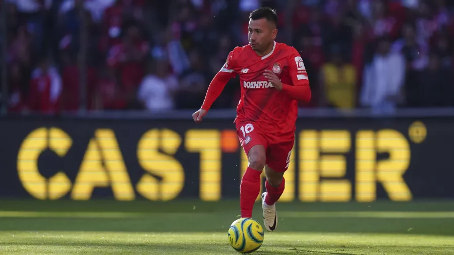 6. Jean Meneses, extremo, Toluca: 2,357 minutos jugados | Fortaleza: oportunidades creadas | Score general: 66.7