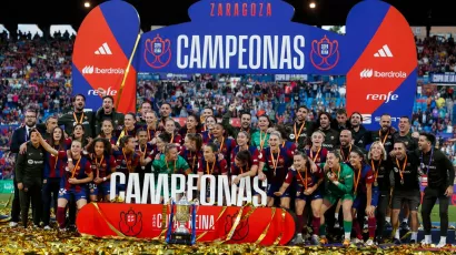 En femenil, Barcelona si camina y ganó la Copa de la Reina