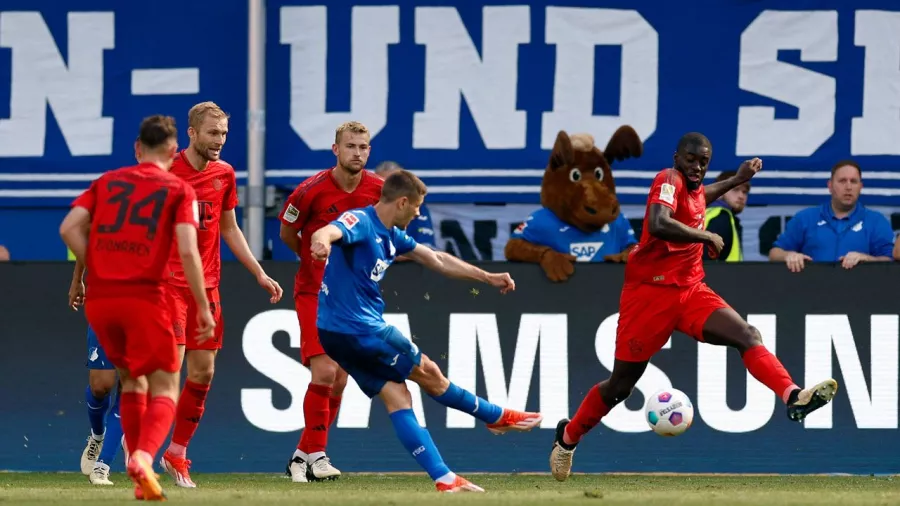 Hoffenheim remontó con goles de Maximilian Beier y un 'Hat-trick' de Andrej Kramarich en 19 minutos