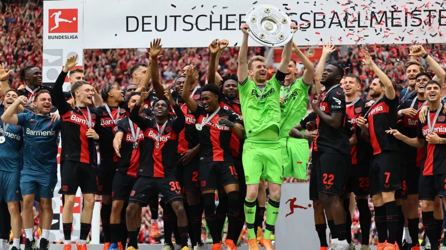 Leverkusen terminó la temporada invicto con 28 victorias, seis empates y CERO derrotas