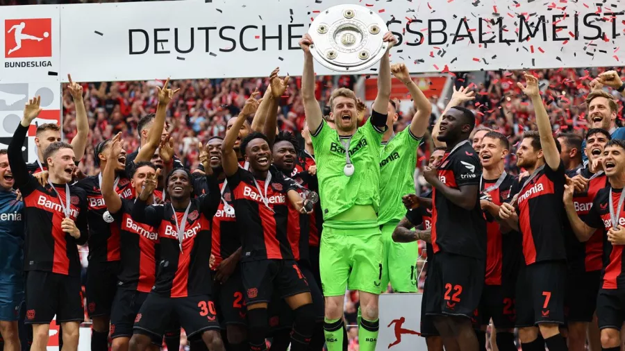 Leverkusen tardó 119 años en ser campeón del futbol alemán 