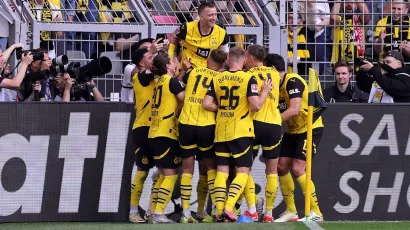 Reus es el segundo máximo goleador de Dortmund con 170 dianas