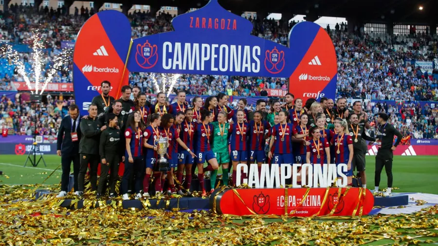 En femenil, Barcelona si camina y ganó la Copa de la Reina