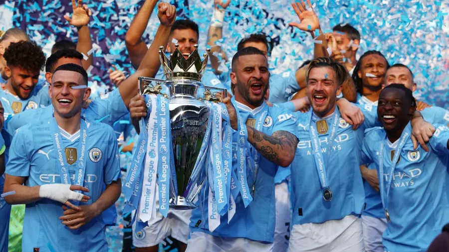 Primer lugar (Campeón): Manchester City 