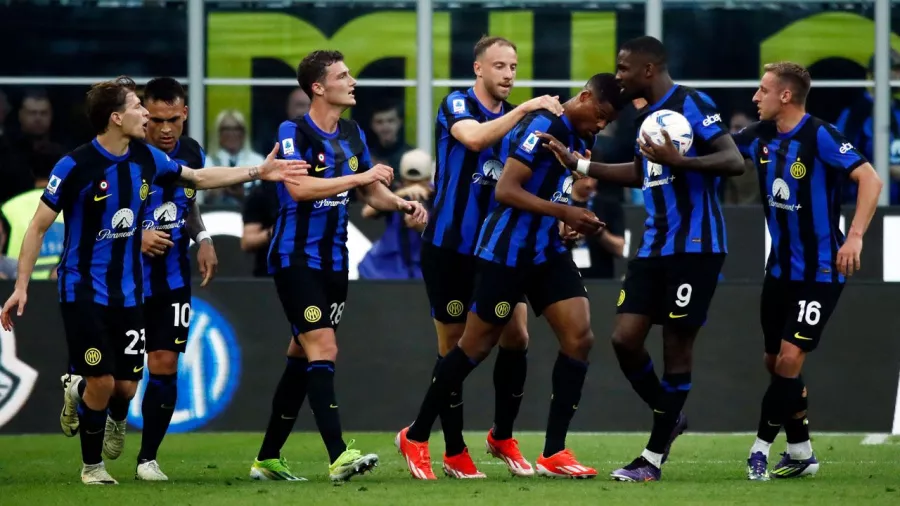 Inter empató con Lazio en la celebración por el título de la Serie A