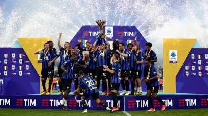 Inter celebró el vigésimo 'Scudetto' de su historia