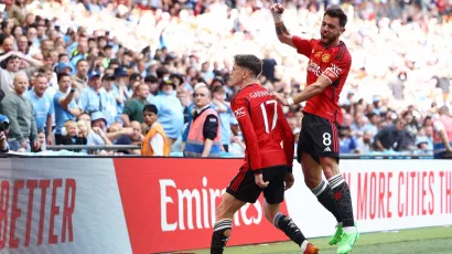 Manchester United sorprendió al City en la final de la FA Cup