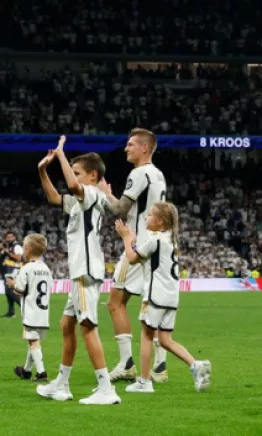 Toni Kroos no podía pedir más en su último partido de liga con Real Madrid