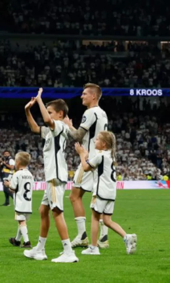 Toni Kroos no podía pedir más en su último partido de liga con Real Madrid