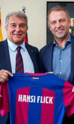 Hansi Flick es el nuevo entrenador del Barcelona