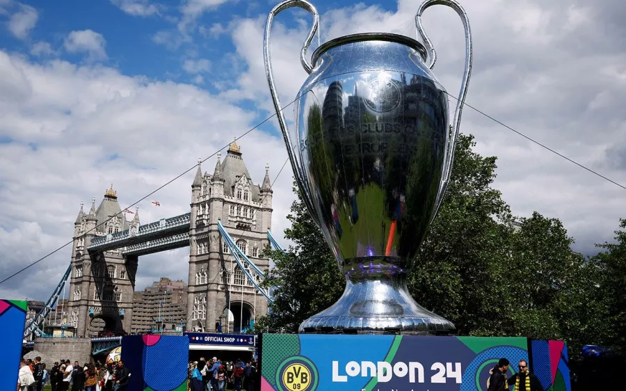 Londres ya vibra con la final de la Champions League