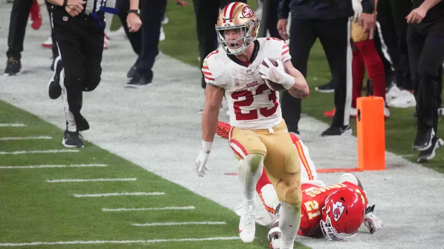 Llegar a los 49ers catapultó la carrera de Christian McCaffrey