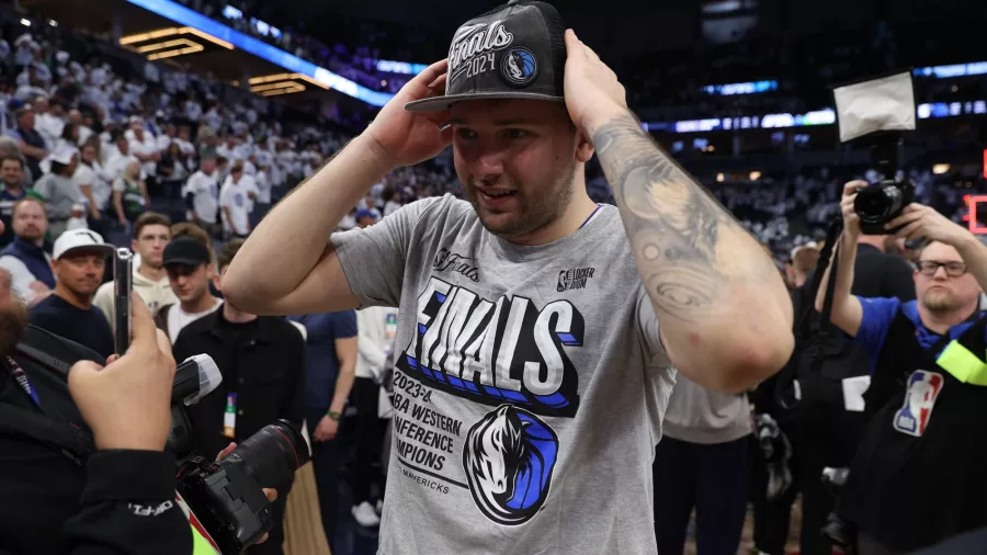 Inolvidable festejo de los Mavericks, campeones del Oeste