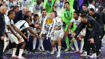 Kroos lifted the Champions League for the sixth time