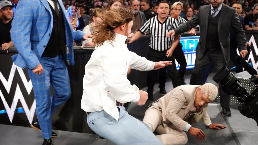 Inesperada traición de AJ Styles a Cody Rhodes en SmackDown