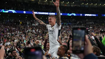 Toni Kroos closed his time with Real Madrid by lifting the Champions League