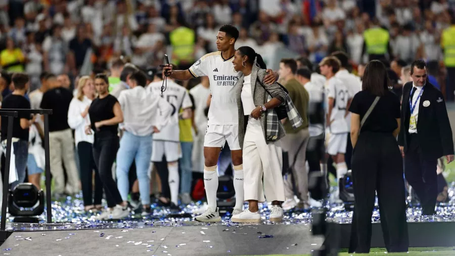 No hay lugar como el hogar, Real Madrid festejó en el Santiago Bernabéu