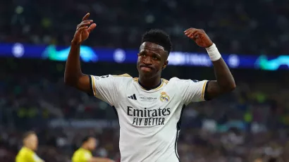 3. Vinícius Júnior, Real Madrid, 23 años: 240.8 MDE, contrato hasta 2027