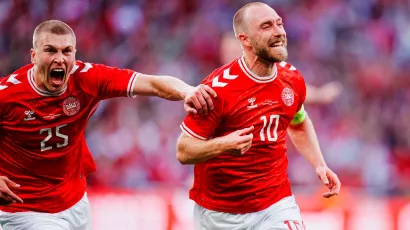 Christian Eriksen mantiene el invicto de Dinamarca camino a la Eurocopa
