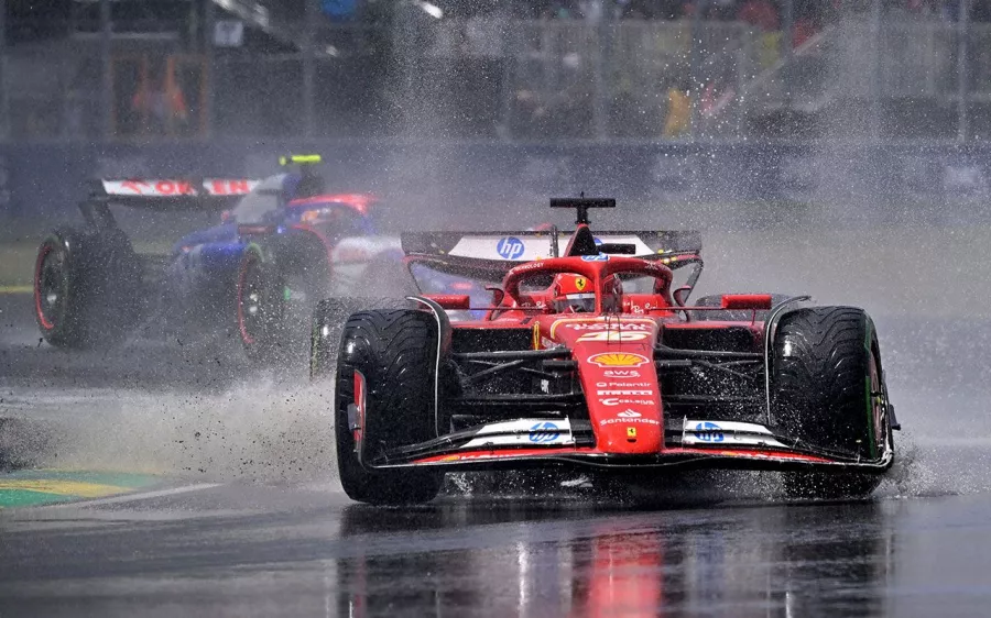 Caos en el GP de Canadá por la presencia de la lluvia