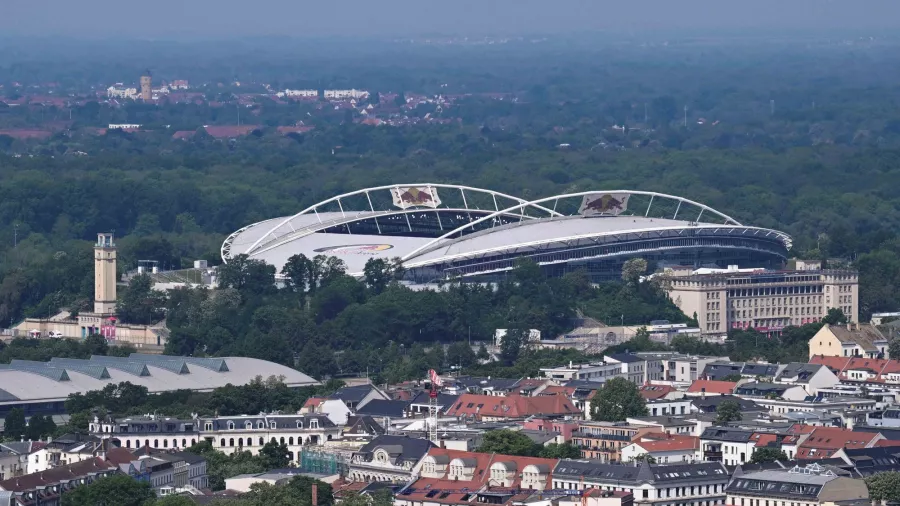 Red Bull Arena, Leipzig: 46,635 espectadores, casa del, RB Leipzig.
