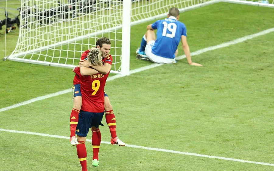 7. España 4-0 Italia. Eurocopa 2012. Partido por el título