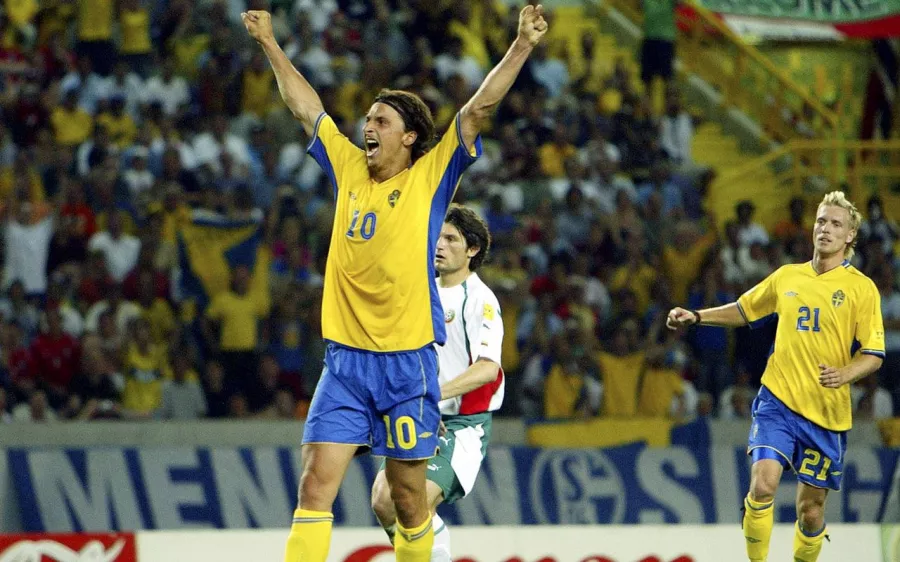 4. Suecia 5-0 Bulgaria. Eurocopa 2004. Fase de grupos. Jornada 4