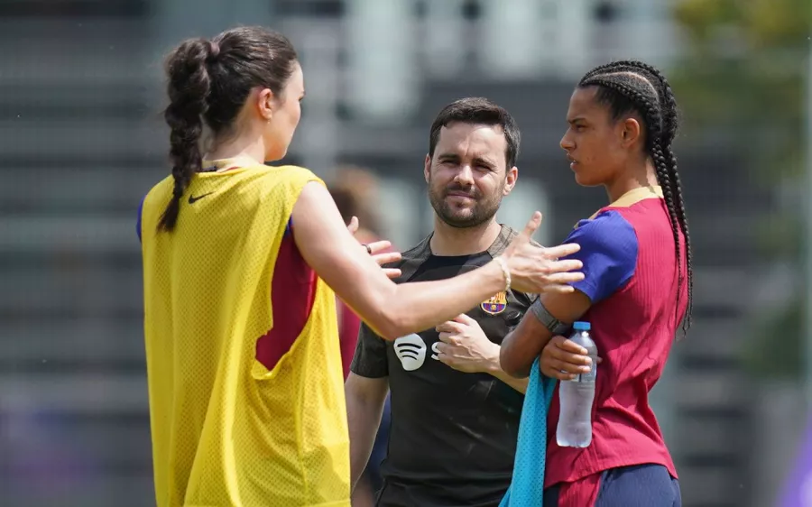 El Barcelona femenil se alista en Guadalajara para su partido amistoso