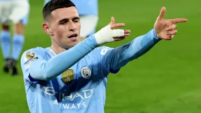 5. Phil Foden.  Manchester City.  24 years.  Value: 150 million euros.