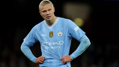 2. Erling Haaland.  Manchester City.  23 years.  Value: 180 million euros.
