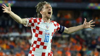 2.	Luka Modric, mediocampista de Croacia, 38 años