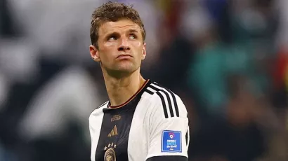 7.	Thomas Muller, delantero de Alemania, 34 años