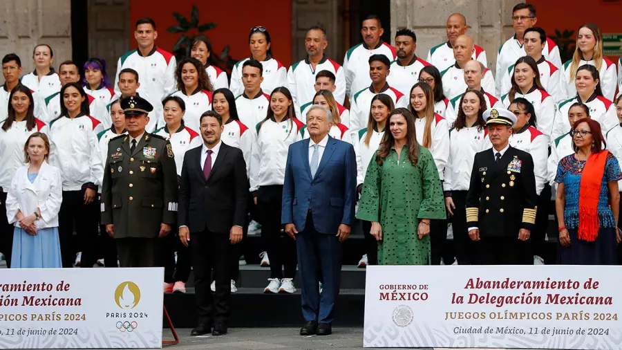 Así se vivió la gala entre el presidente y los atletas olímpicos.