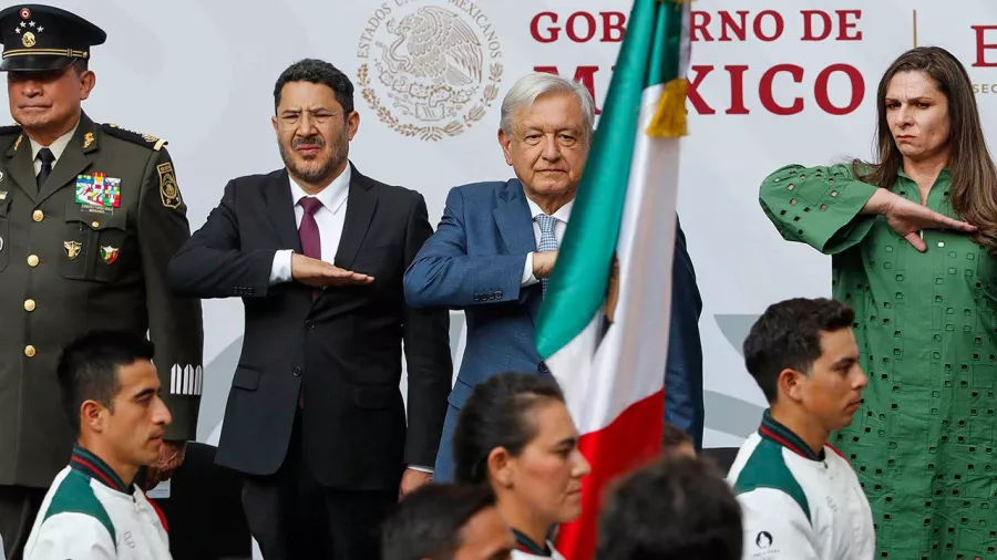 Así se vivió la gala entre el presidente y los atletas olímpicos.