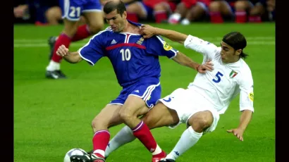 Midfielder: Zinedine Zidane, France