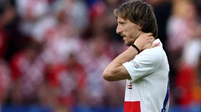 La derrota ante España fue frustrante para Luka Modric