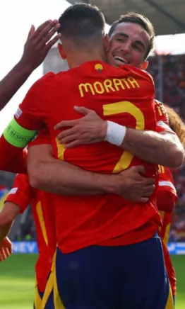 España arrolló a Croacia y tomo el liderato de su grupo en la Eurocopa