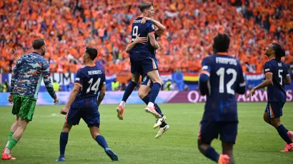 Wout Weghorts se vistió de héroe y Países Bajos comenzó la Eurocopa ganando