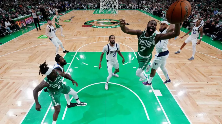 Jaylen Brown, merecido MVP de las Finales de la NBA