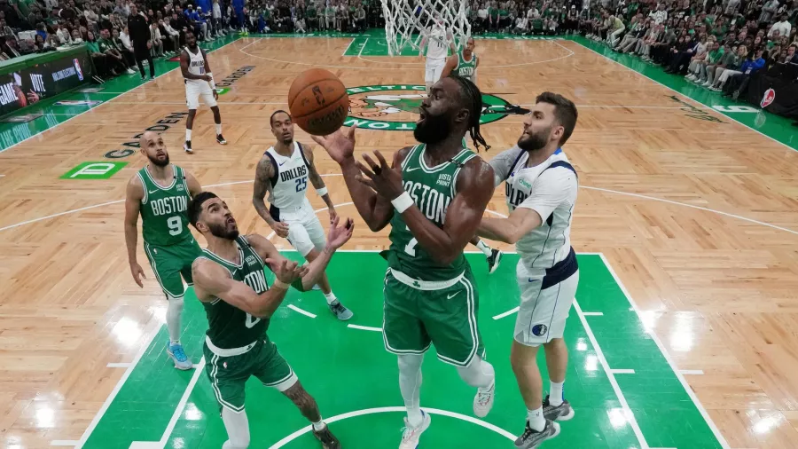 Jaylen Brown, merecido MVP de las Finales de la NBA