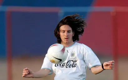10. Leo Messi's debut in the Copa América against the United States (4-1) on June 29, 2007
