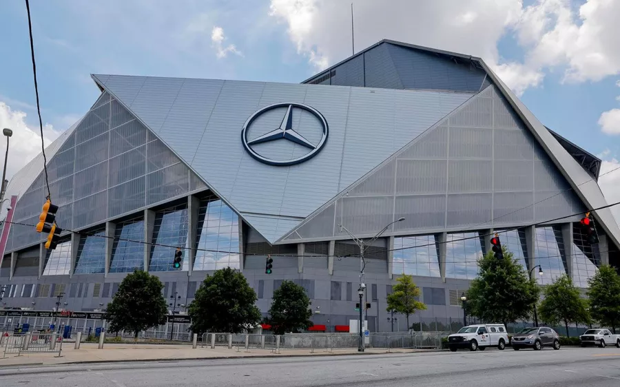 El Mercedes-Benz Stadium, listo para la inauguración de la Copa América