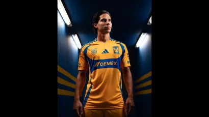 Así luce la camiseta local de la UANL para la temporada 2024/25.