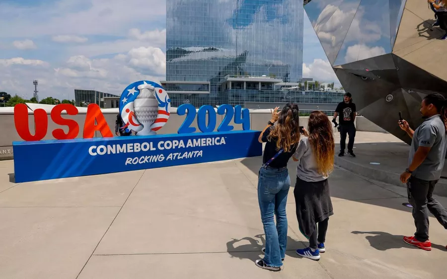 El Mercedes-Benz Stadium, listo para la inauguración de la Copa América