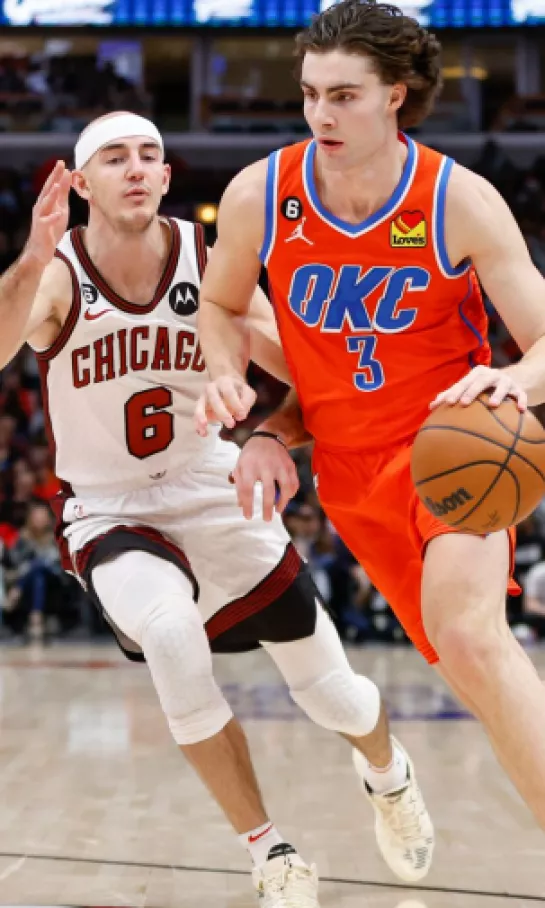 Thunder y Bulls intercambiaron a Alex Caruso por Joe Giddey