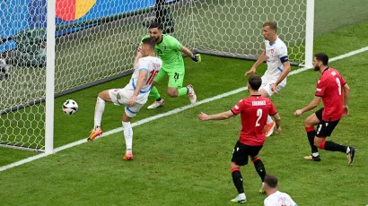 Georgia 1-1 Czechia