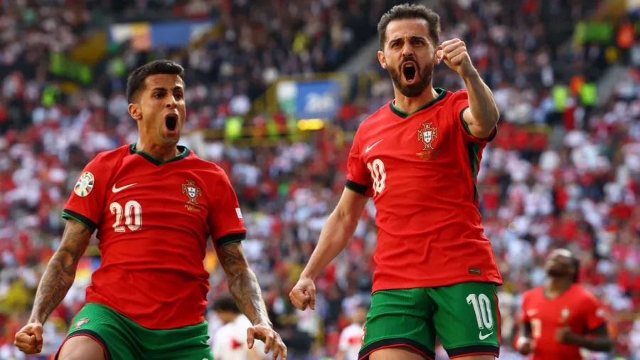Portugal le pasó por encima a Turquía en la Eurocopa